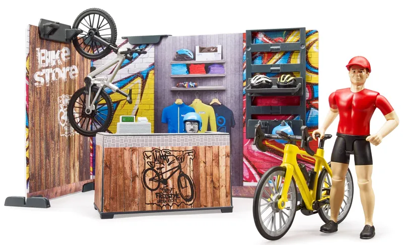 BRUDER bworld Fahrradshop und