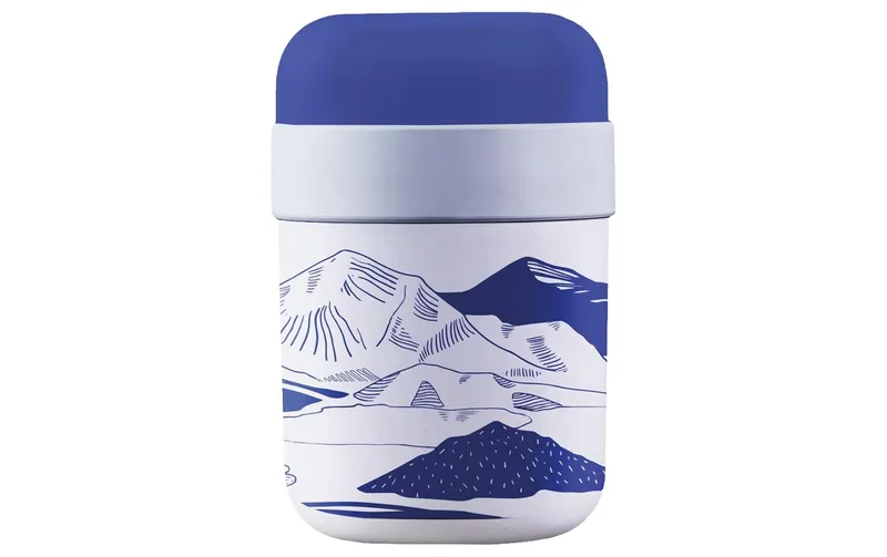 BioLoco Lunchpot Light elevation bleu/blanc