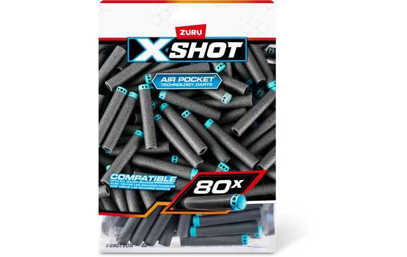 X-Shot Excel Nachfüllpackung 80 Darts Series 1