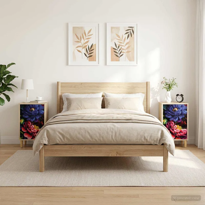 Sottoventana KIEL 2 pezzi. Faggio Sonoma 36 x 33 x 60 cm
