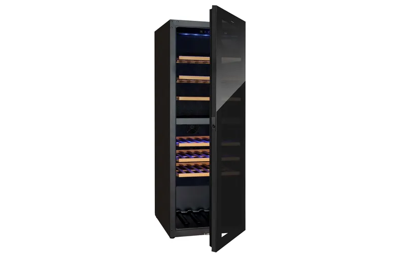Trisa Weinklimaschrank 7744.6845 Schwarz, Rechts