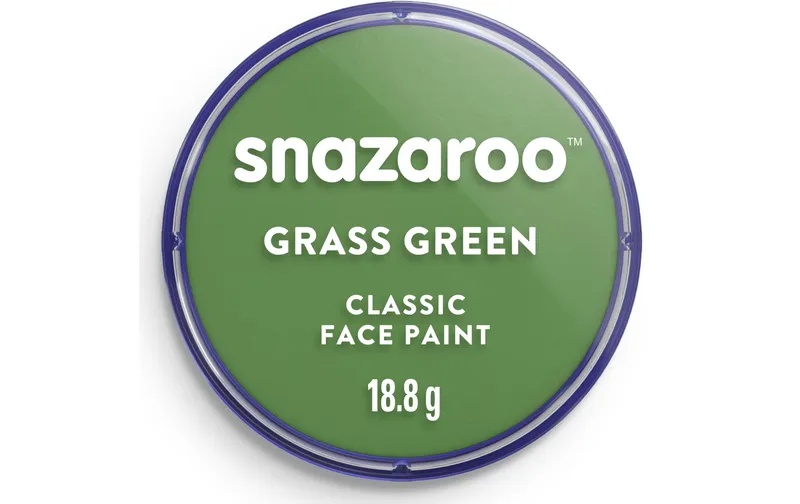 Snazaroo Schminkfarbe Blister 18 ml, Grasgrün