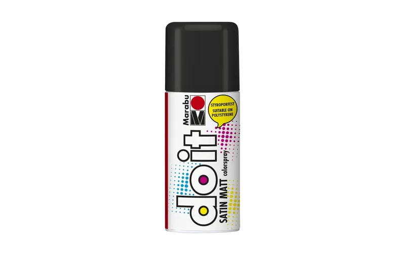 Marabu Sprühfarbe do it Satin 150 ml, black