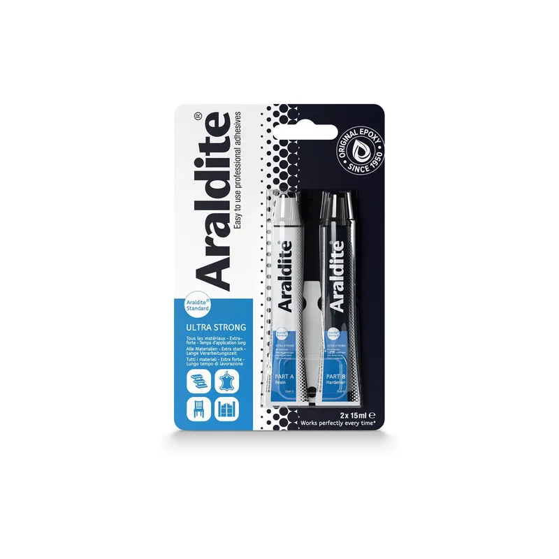 Araldite Zweikomponentenkleber Standard Ultra Strong 15 ml