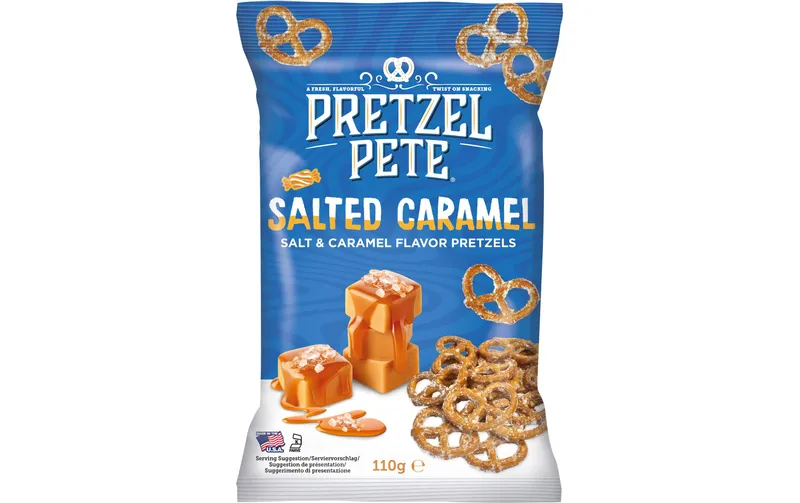Pretzel Pete Pretzel Pete Salted Caramel Pretzels - 110g 110 g