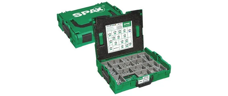 Spax Montagekoffer L-Boxx Kunsttessuto T-STAR PLUS WIROX Gross