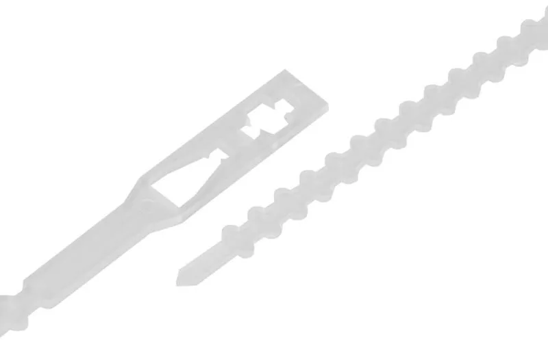 STEFFEN Kabelbinder 100 pièces blanc 234 mm x 5.5 mm