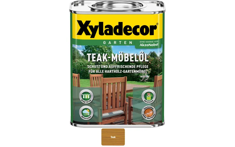 Xyladecor Teak-Möbelöl Teak, 750 ml
