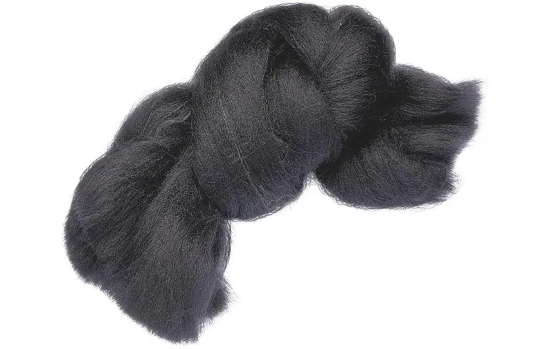 Heyda Filzwolle 50 g, noir
