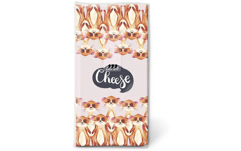 Paper + Design Taschentücher Say Cheese 4-lagig, 10 pezzi