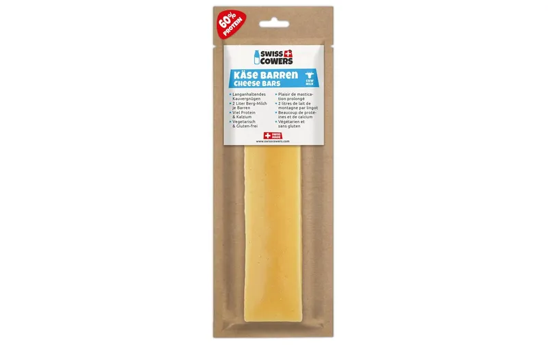 Swiss Cowers Kaustange Käse Barren, 80 g