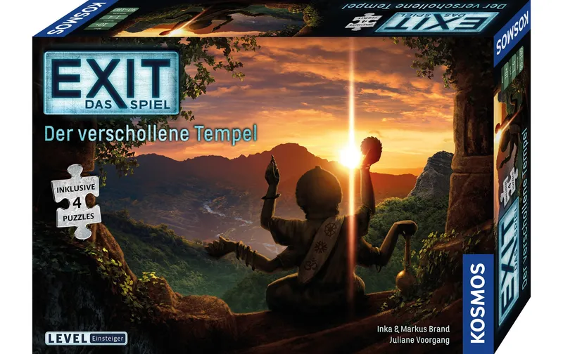Kosmos Kennerspiel EXIT & Puzzle: il verschollene Tempel
