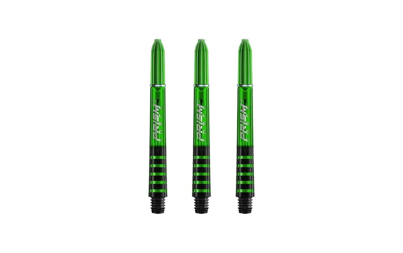 Winmau Shaft Prism Force Medium 47 mm, 3 Stück – Grün