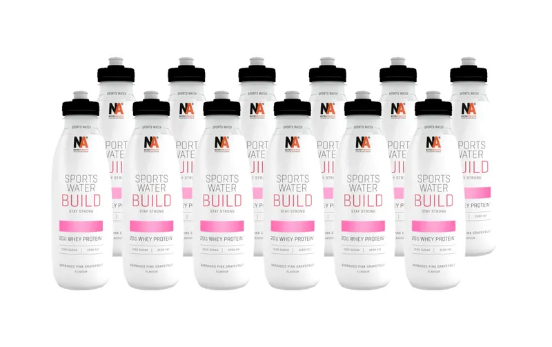 NUTRIATHLETIC Sportgetränk Whey Protein Water 12 x 500 ml