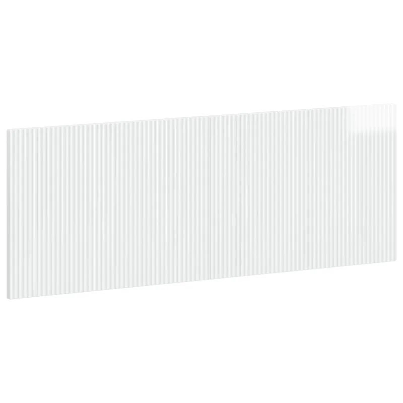 Wandmontiertes Kopfteil ARNHEM Hochglanz bianco derivato del legno