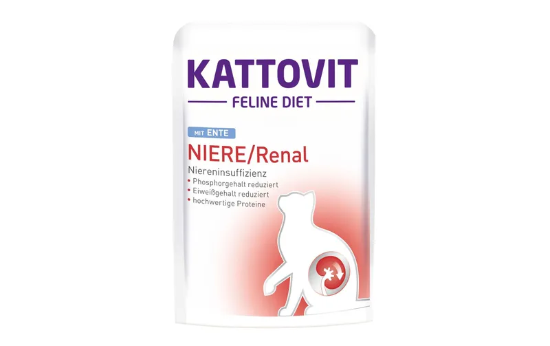 Kattovit Nassfutter Niere/Renal Ente, 85 g