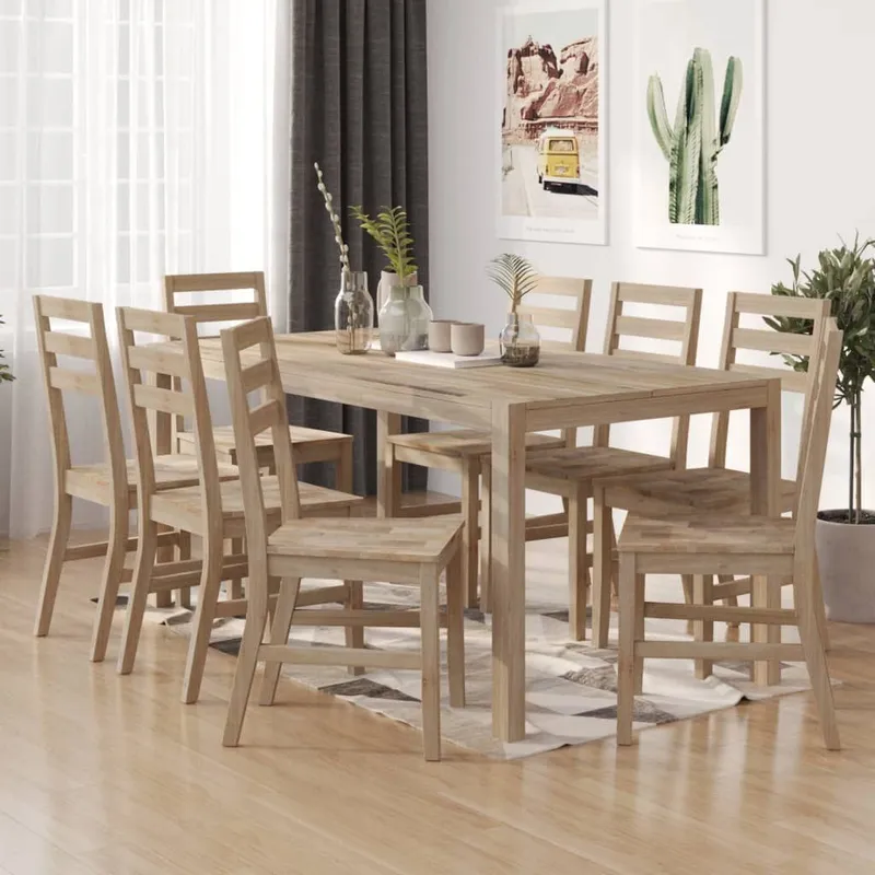 Esszimmerstühle 8 Stk. legno massiccio acacia