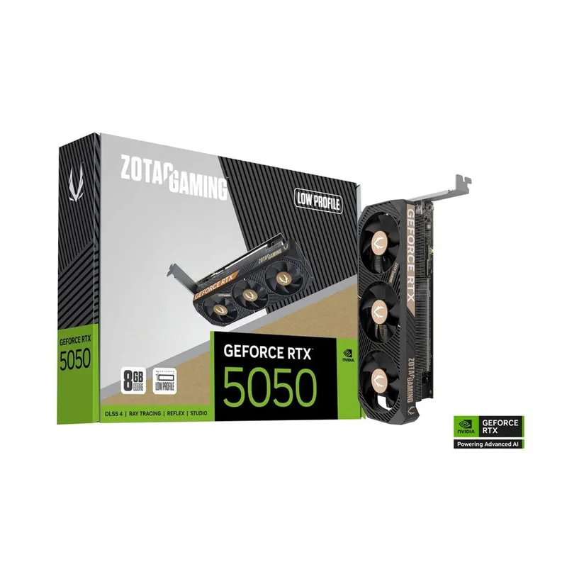 ZOTAC GAMING GeForce RTX 5050 8GB LP GDDR6
