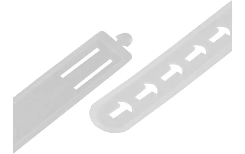 STEFFEN Kabelbinder 100 pieces white 130 mm x 15.5 mm