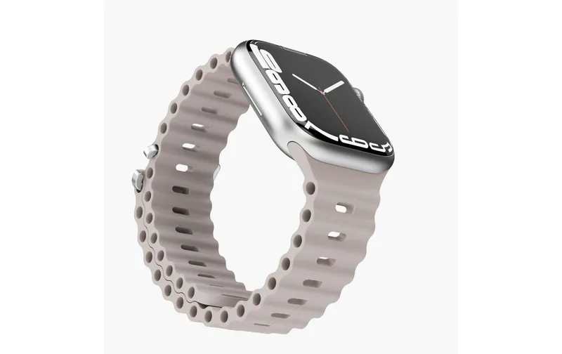 Vonmählen Wave Band Apple Watch 44/45/46/49 mm Cream