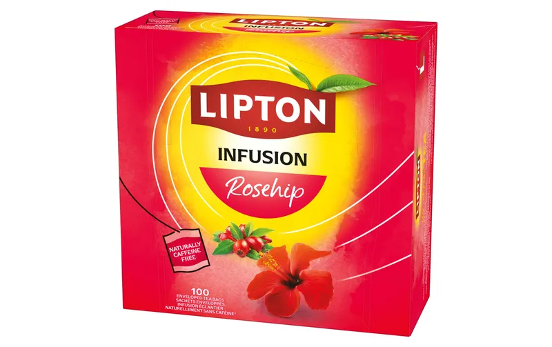 Lipton Teebeutel Feel Good Selection Hagebutte 100 pièces