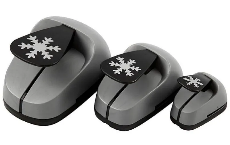 Creativ Company Motivstanzer Schneeflocke 3 pezzi