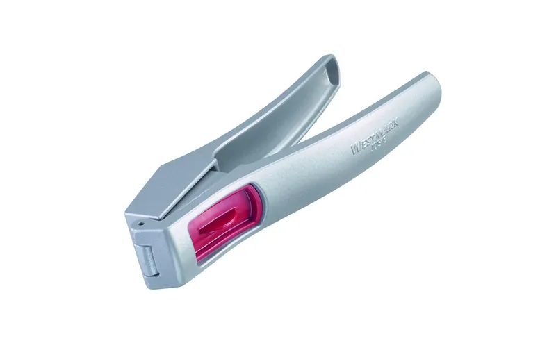 Westmark Knoblauchpresse Josie, 16.2 x 2.8 x 3.3 cm Silber