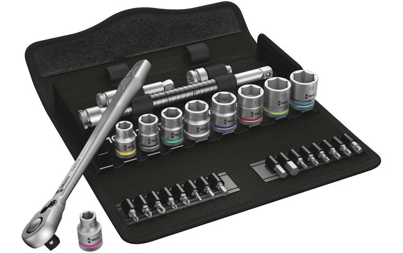 Wera Ratsche 8100 SB 8 Zyklop Metal 3/8"
