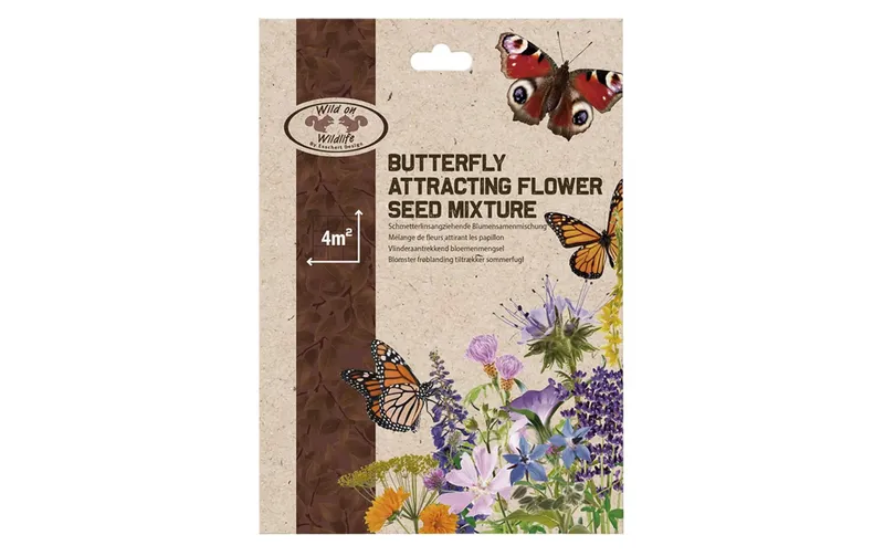 Esschert Design Schmetterlingsblumen-Samenmischung für Schmetterlinge