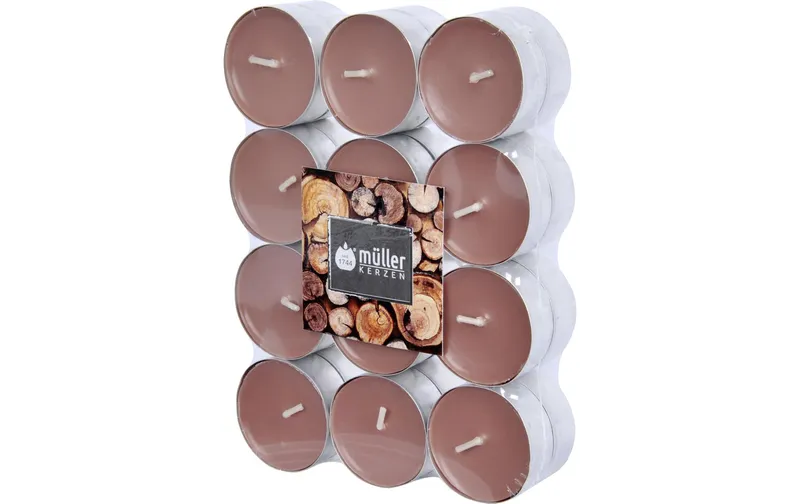 müller Kerzen Duftkerze Sandalwood 24 pieces