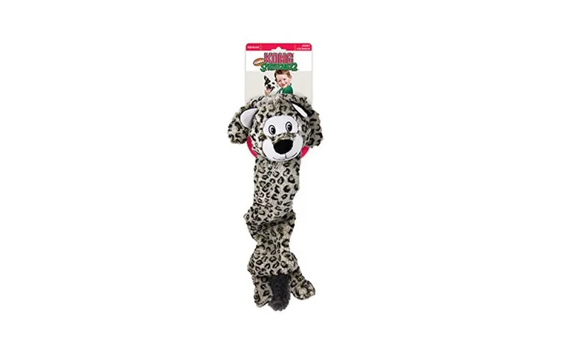 Kong Hunde-Spielzeug Stretchezz Jumbo Leopard X-L