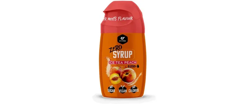 Go Fitness Zero Syrup – Ice Tea Peach - 65 ml Pfirsich 65