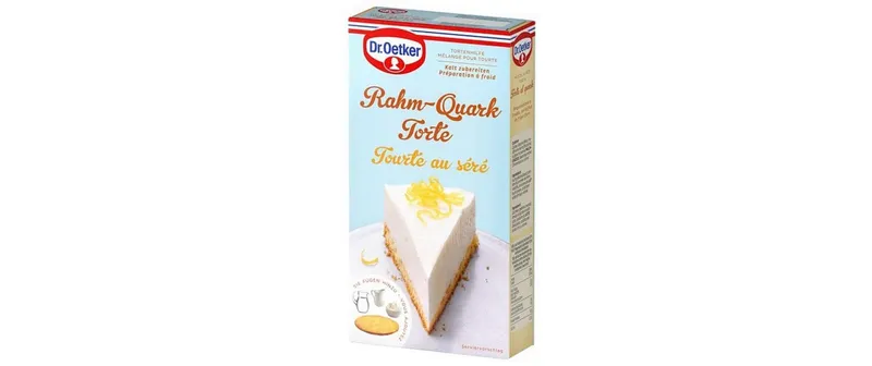 Dr.Oetker Backmischung Rahm-Quark-Torte 200g