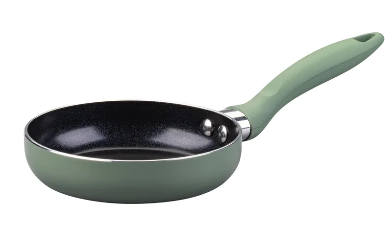 Fackelmann Bratpfanne MiniCooking 12 cm, Graugrün