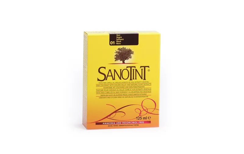 SANOTINT Haarcoloration Schwarz 125 ml