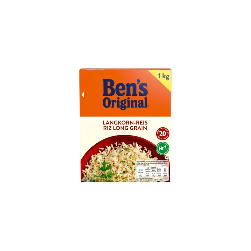 Ben's Original Reis Langkorn 1 kg