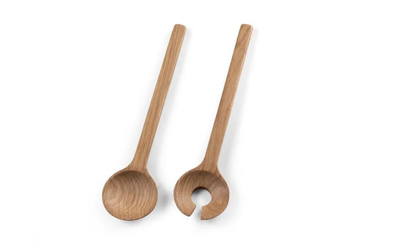Bitz Salatbesteck 24 cm oaknholz