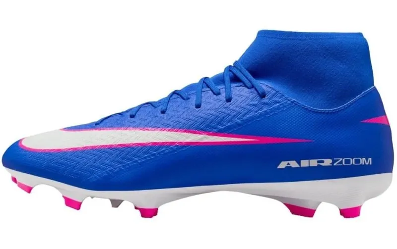 NIKE Fussballschuh Mercurial Superfly 10 Academy Blau/Weiss, 44.5