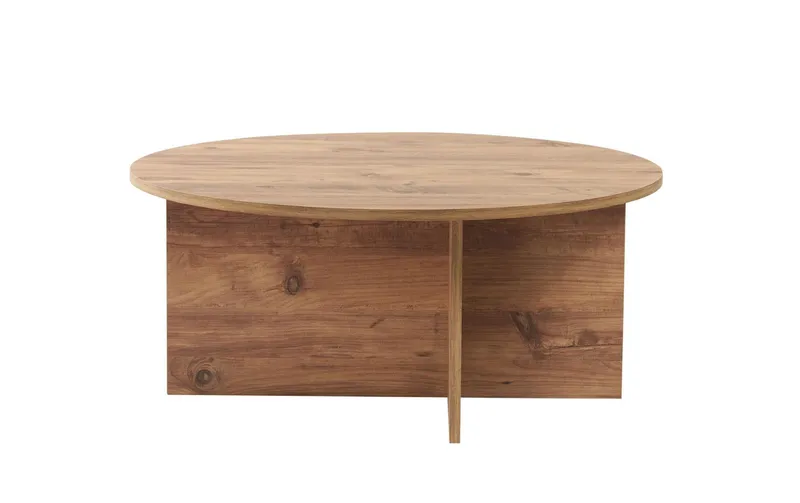 Woody Fashion Couchtisch Soleil Atlantic Pine 90 x 40 cm, marrone