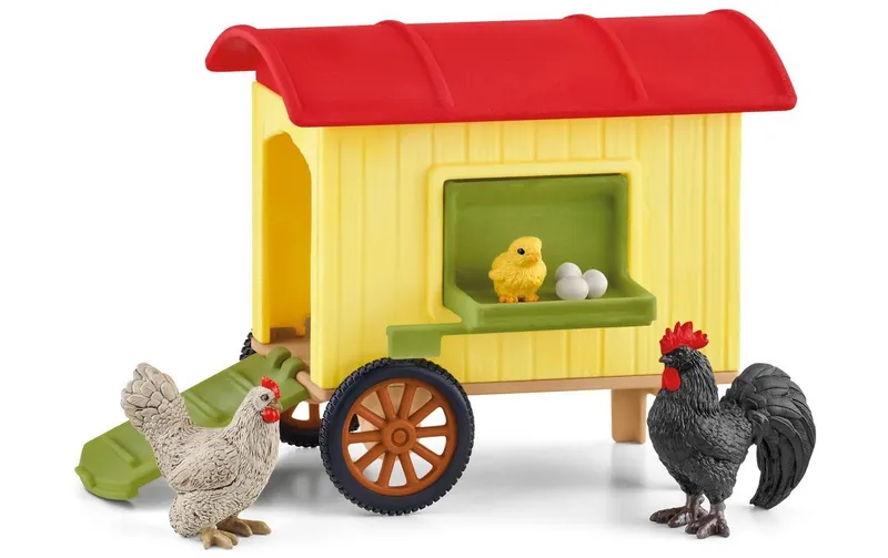 Schleich Spielfigurenset Farm World Hühnerstall