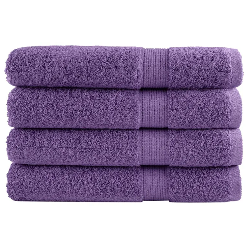 Serviettes de sauna de qualité supérieure SOLUND 4 pcs violet