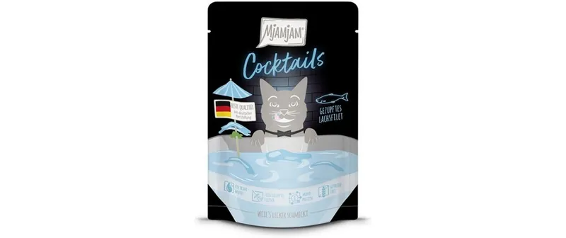 Mjamjam Cocktail gezupftes Lachsfilet, 40 g