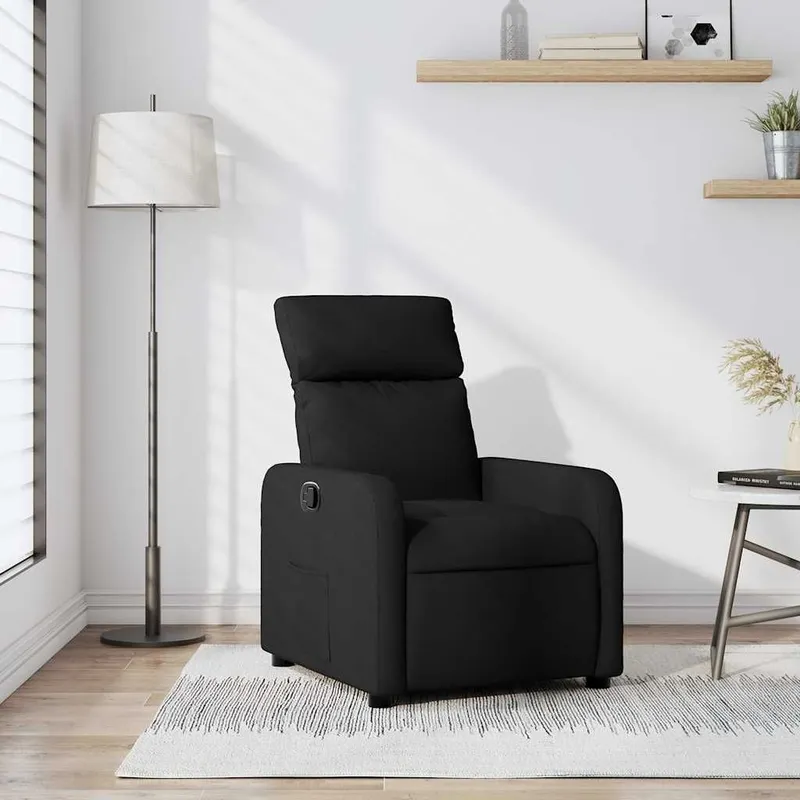 Relaxsessel nero tessuto