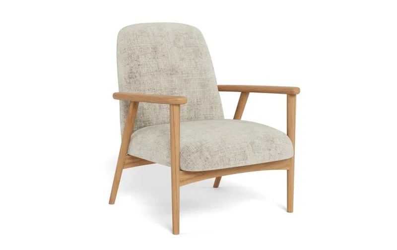 AC Design Sessel Auckland Beige, 71 x 84 x 83 cm