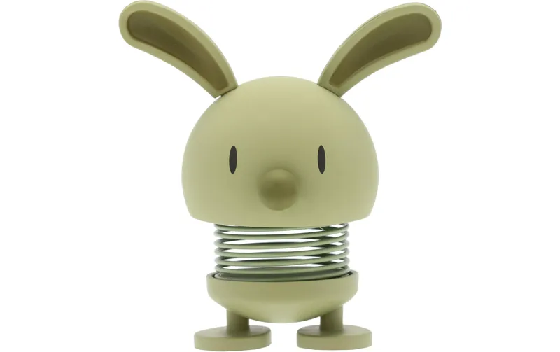 Hoptimist Aufsteller Soft Bunny S 9 cm, Olivgrün