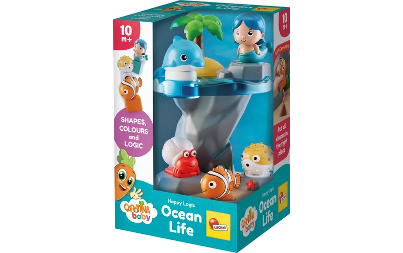Lisciani Happy Logic Meer, Meeresfiguren Turm