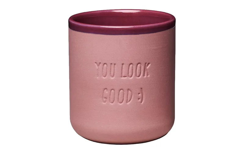 Chic Mic Teetasse You look good 380 ml, 1 pièces, Dunkelrosa