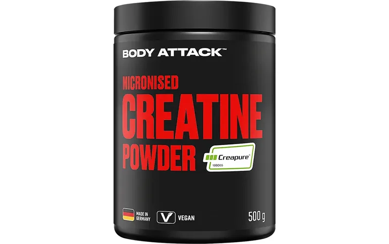Body Attack Micronised Pure Creatine Pulver Neutral 500 g