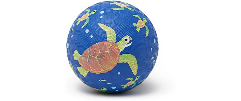Crocodile Creek Spielball Meeresschildkröte naturalekautschuk Ø 18 cm