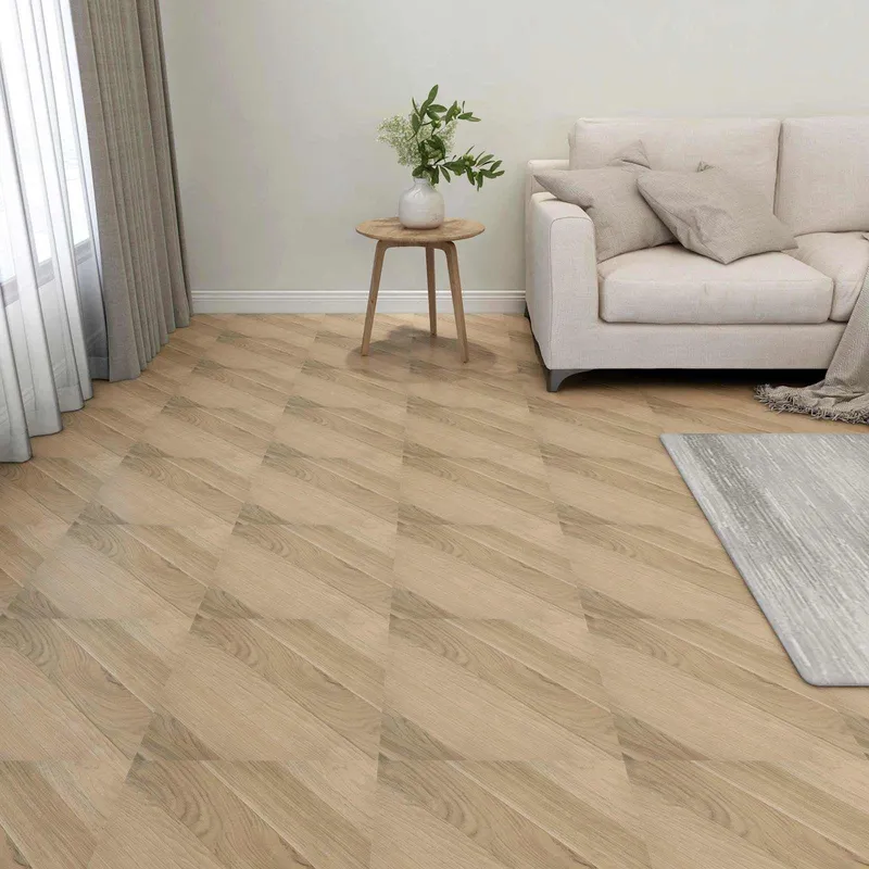 Bodenplanken Braun 5,11 m² 55 Stk. PVC